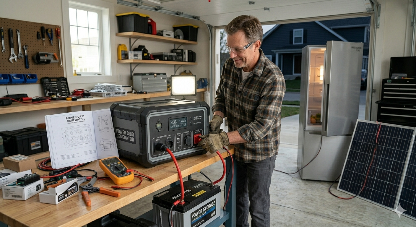 Building a Power Grid Generator in a home garage